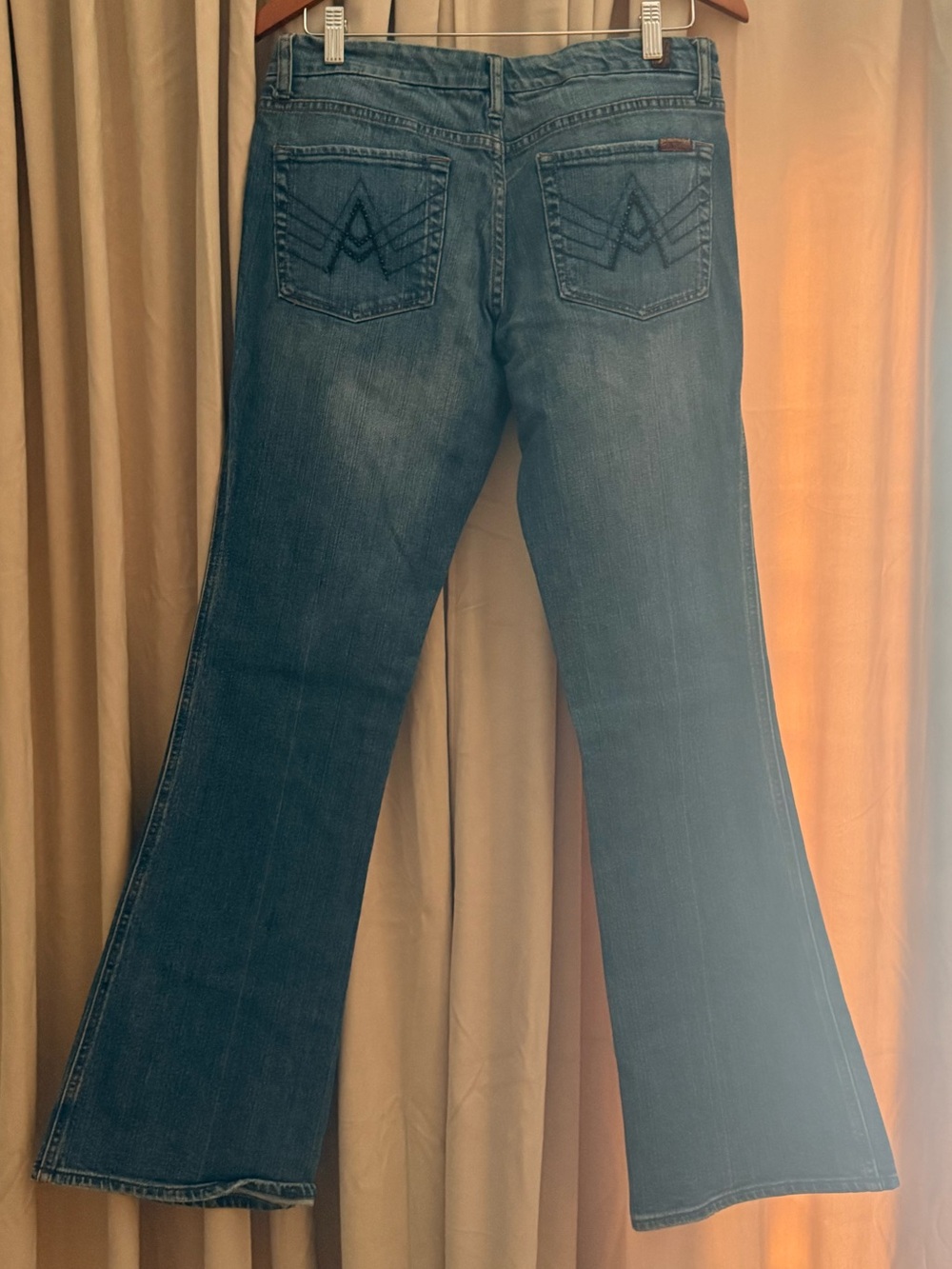 7 For All Mankind Women's Dark Blue Bootcut Jeans